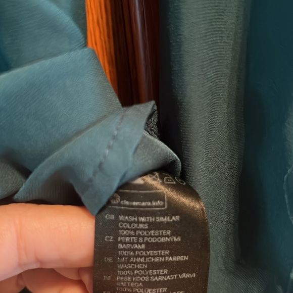 H&M Long Sleeve Green Blouse - Picture 5 of 6